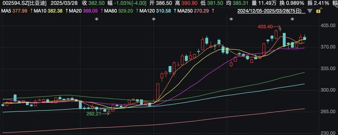 角子機：比亞迪宣佈，降價！
