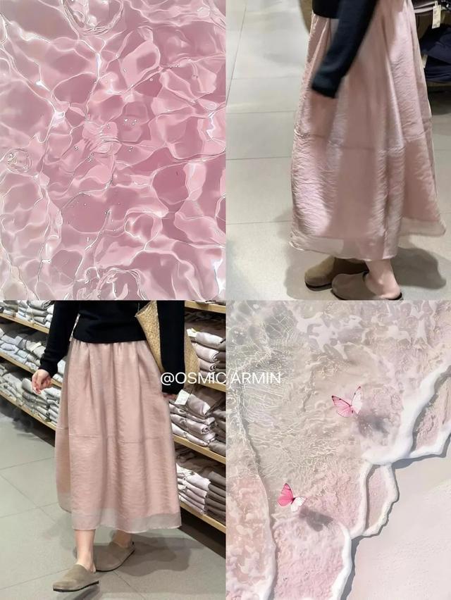 體育投注:斜肩上衣+半身裙,清涼松弛顯氣質!